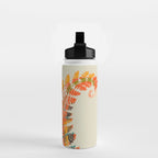colorful fern leaves Water Bottle Gallery Image 2