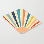 60s retro sun  Notebook Gallery Image 2