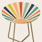 60s retro sun  Side Table Gallery Image 2