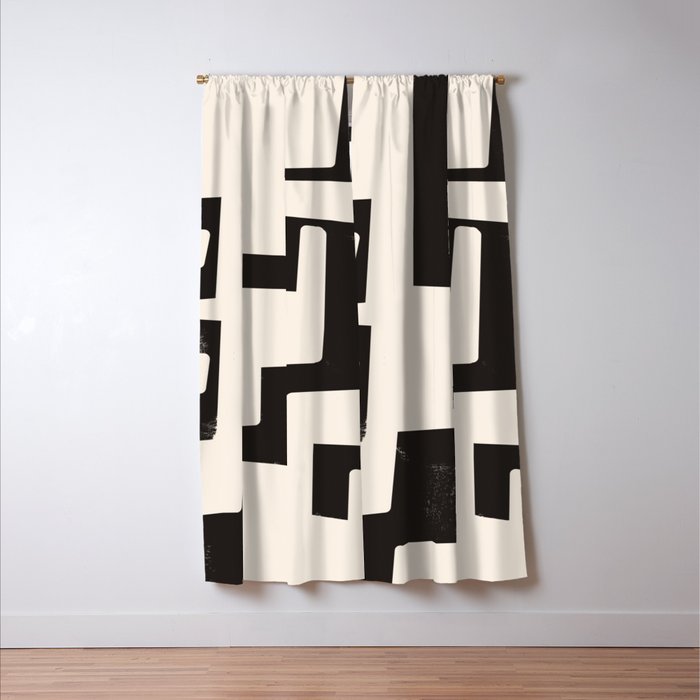 Minimal Abstract Art 69 Window Curtain Gallery Image 3