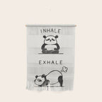 Inhale Exhale Panda Wall Hanging Gallery Image 1