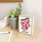 Community Keeps Us Alive Mini Art Print Gallery Image 2