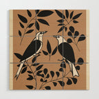 Song in the branches 5 Wood Wall Art Gallery Image 1
