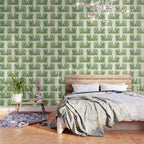 In my happy place - hedgehog meditating in cactus jungle Wallpaper Gallery Image 3