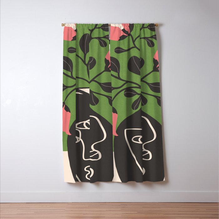 Whispers in Bloom 4 Window Curtain Gallery Image 3