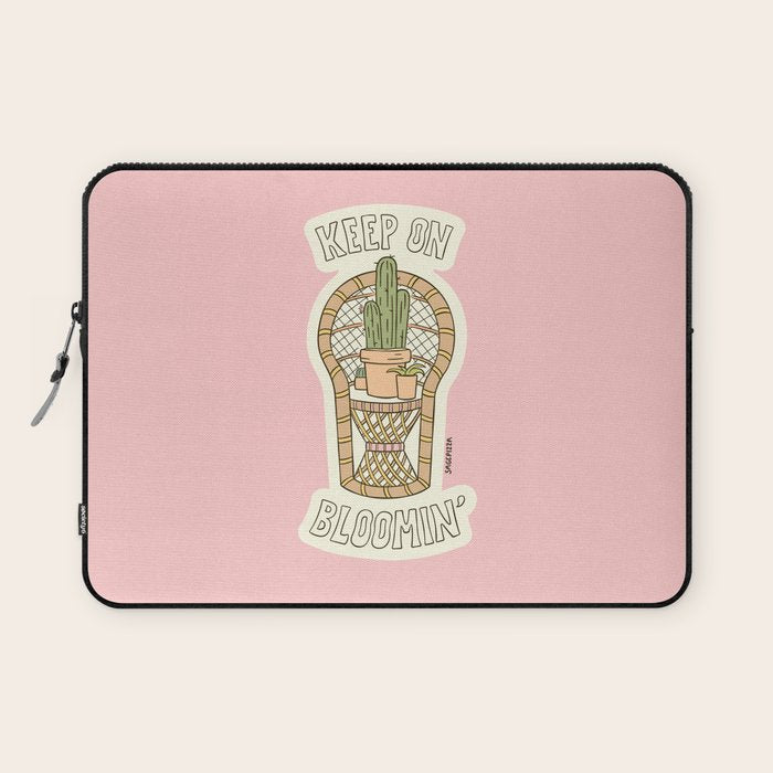 KEEP ON BLOOMIN' Laptop Sleeve Gallery Image 1