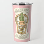 KEEP ON BLOOMIN' Travel Mug Gallery Image 1