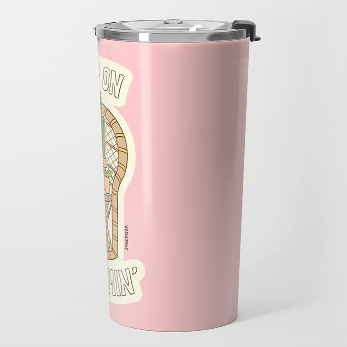 KEEP ON BLOOMIN' Travel Mug Gallery Image 2