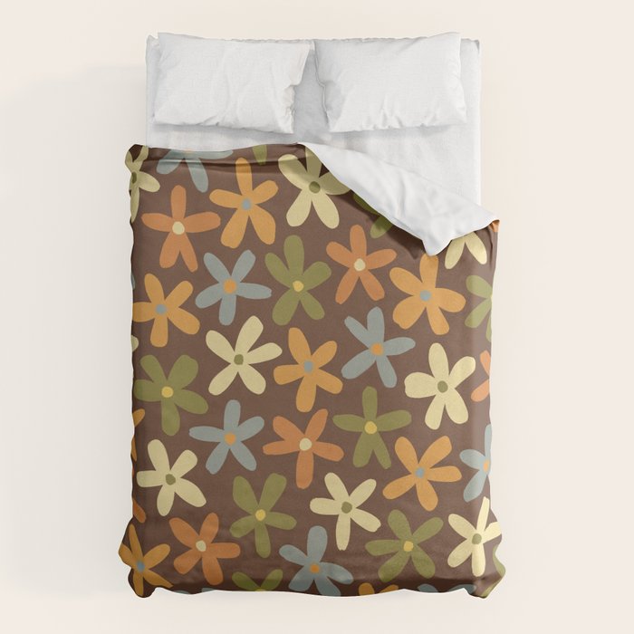 Tiny Flower Pattern #2 Duvet Cover Gallery Image 6