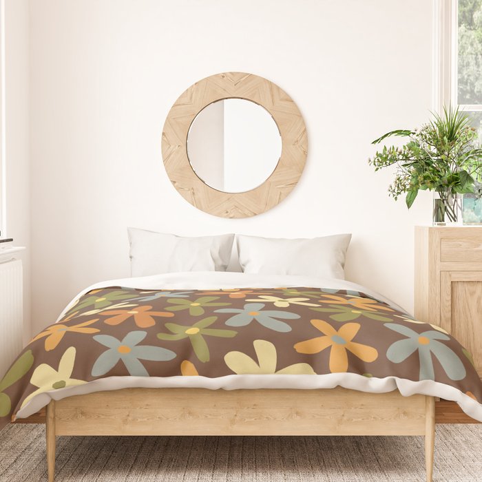 Tiny Flower Pattern #2 Duvet Cover Gallery Image 3