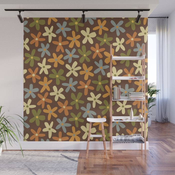 Tiny Flower Pattern #2 Wall Mural Gallery Image 1
