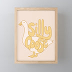 Simply a silly goose Mini Art Print Gallery Image 1