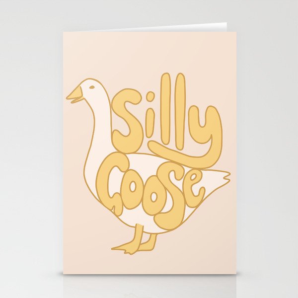 Simply a silly goose Stationery Card Gallery Image 2