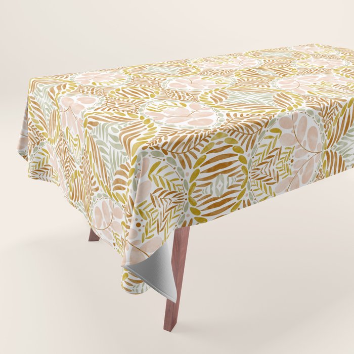 Rustic Leaf Medley Y Tablecloth Gallery Image 1