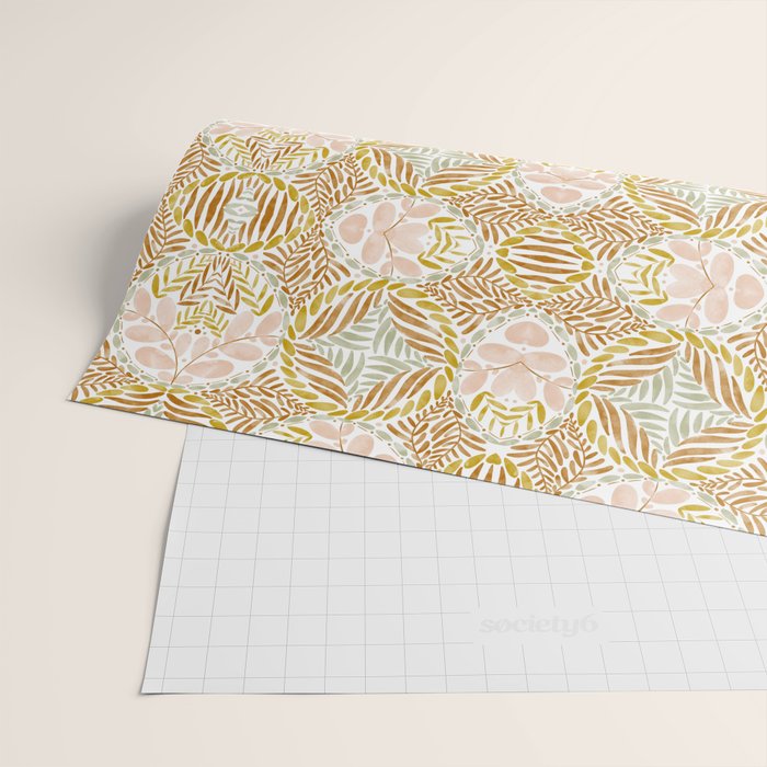 Rustic Leaf Medley Y Wrapping Paper Gallery Image 2