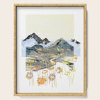Daisy Mountain - Art Collage Serving Tray Gallery Image 1