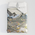 Daisy Mountain - Art Collage Duvet Cover Gallery Image 6