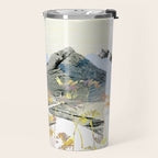 Daisy Mountain - Art Collage Travel Mug Gallery Image 2