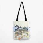 Daisy Mountain - Art Collage Tote Bag Gallery Image 2