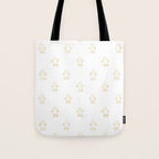 Christmas gingerbread cookie pattern Tote Bag Gallery Image 1