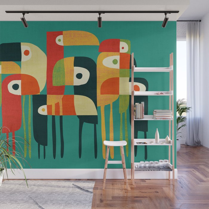 Toucan Wall Mural Gallery Image 1