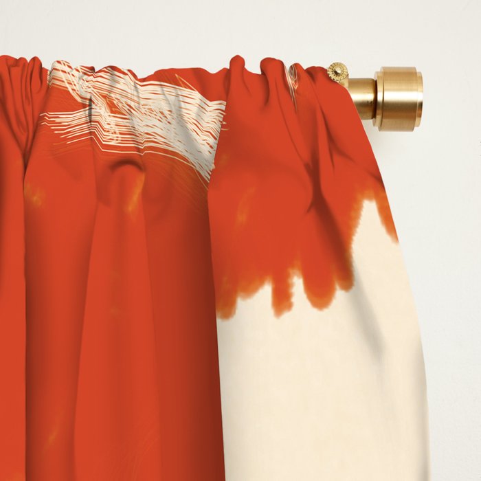 Modern Botanicals No 5 Window Curtain Gallery Image 2