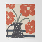Modern Botanicals No 5 Throw Blanket Gallery Image 2