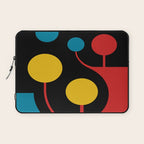 Mid Century Modern Geometric Abstract Laptop Sleeve Gallery Image 1