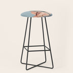 Birds on Hand Stool Gallery Image 1