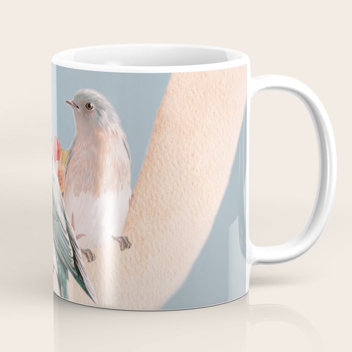 Birds on Hand Coffee Mug Gallery Image 1