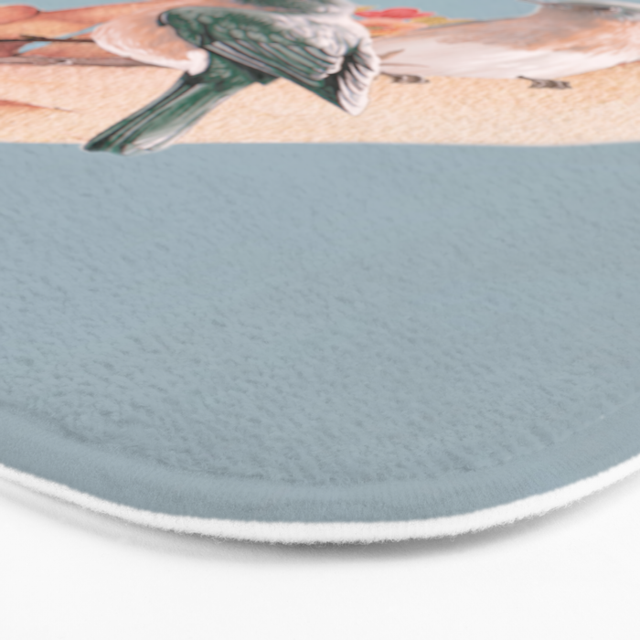 Birds on Hand Bath Mat Gallery Image 3