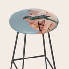 Birds on Hand Stool Gallery Image 2