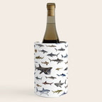 SHARKS poster-white Wine Chiller Gallery Image 3
