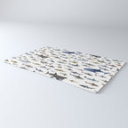SHARKS poster-white Rug Gallery Image 3