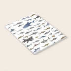 SHARKS poster-white Notebook Gallery Image 3