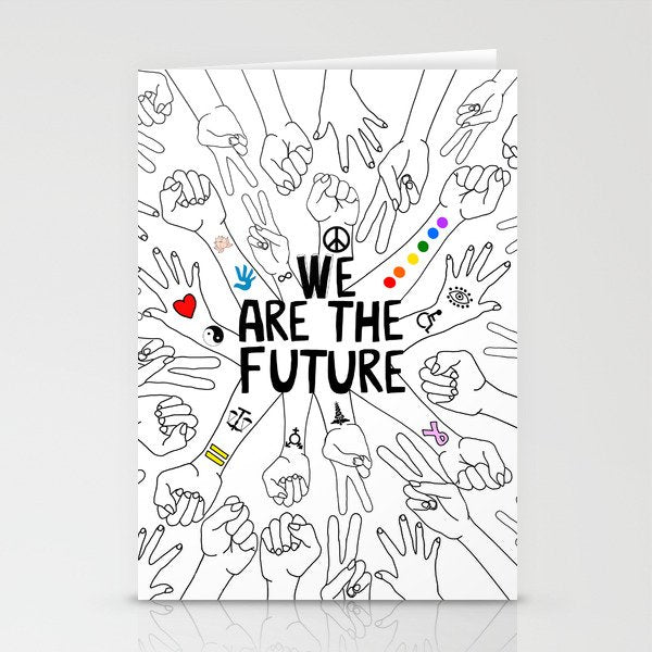 We Are The Future Tattoos Part 1 Stationery Card Gallery Image 2