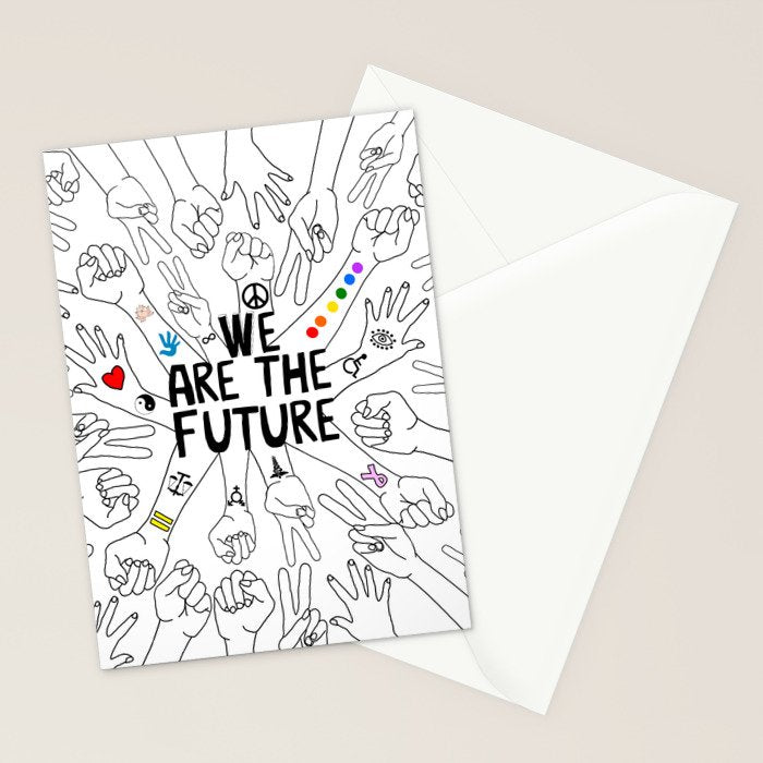 We Are The Future Tattoos Part 1 Stationery Card Gallery Image 2