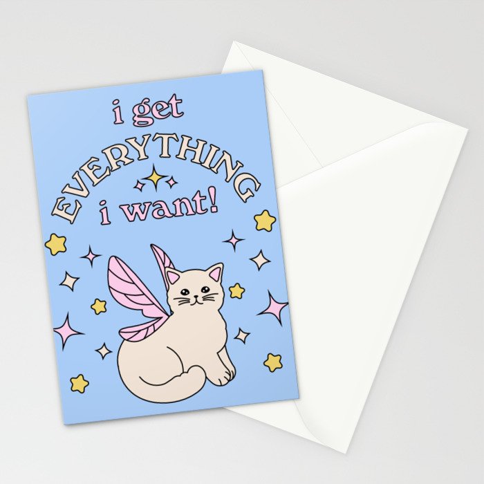 Everything I Want! Stationery Card Gallery Image 2