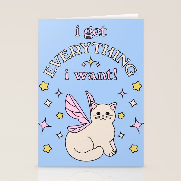 Everything I Want! Stationery Card Gallery Image 1