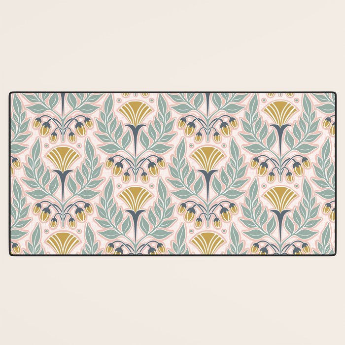 La Floraison - Blush Pink Desk Mat Gallery Image 3