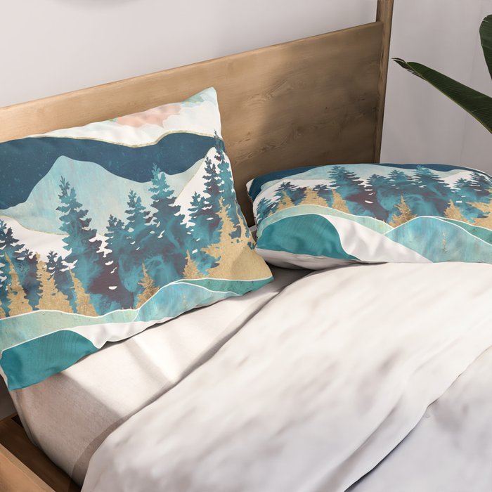 Summer Forest Pillow Sham Gallery Image 2
