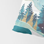 Summer Forest Pillow Sham Gallery Image 4