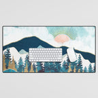 Summer Forest Desk Mat Gallery Image 1