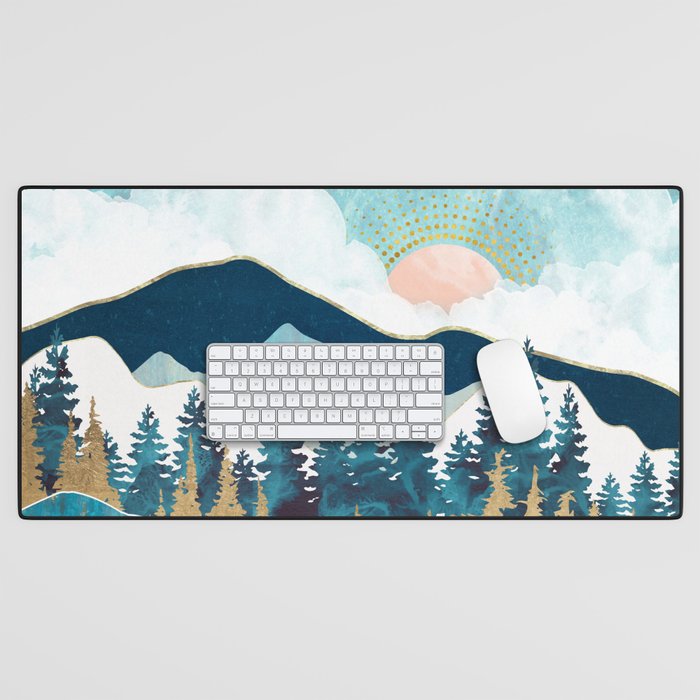 Summer Forest Desk Mat Gallery Image 1