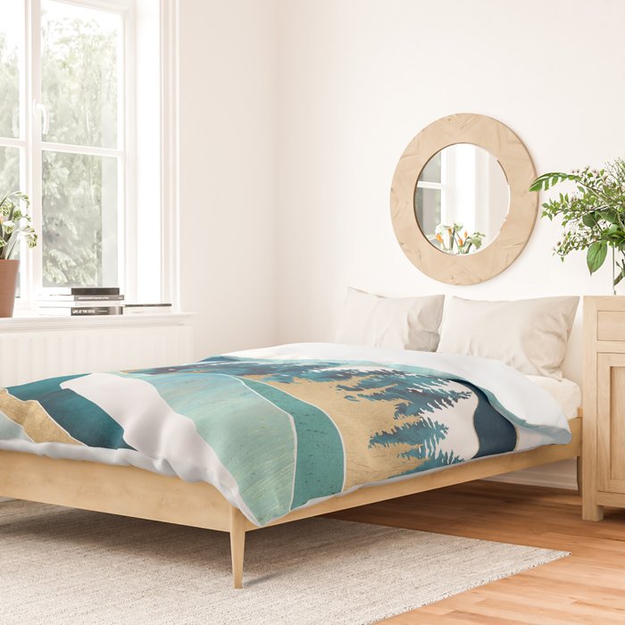 Summer Forest Duvet Cover Gallery Image 2
