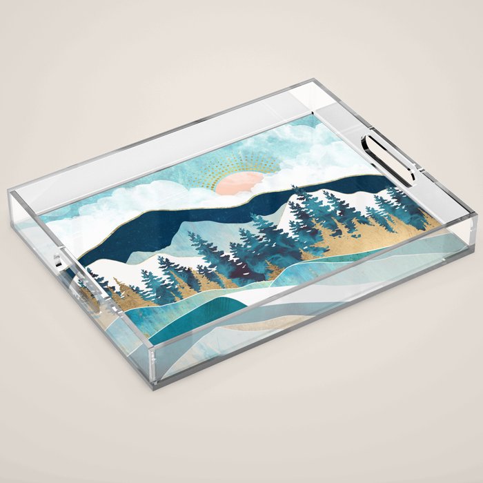 Summer Forest Acrylic Tray Gallery Image 1