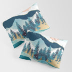 Summer Forest Pillow Sham Gallery Image 3
