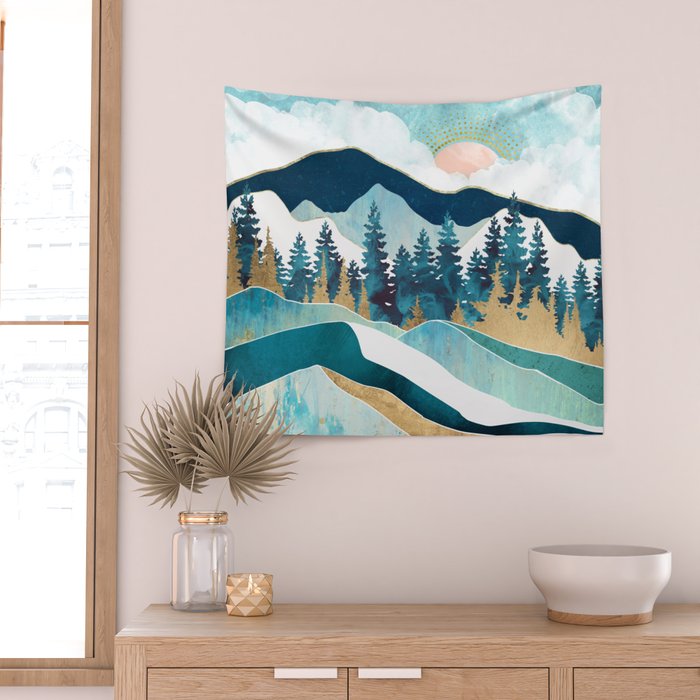 Summer Forest Wall Tapestry Gallery Image 2