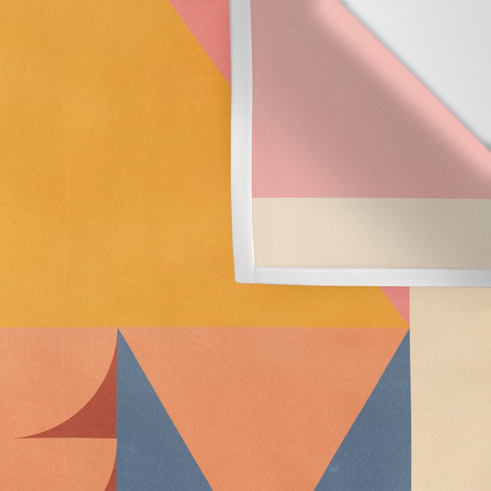 Abstract Geometric Shapes 32 Wall Tapestry Gallery Image 3