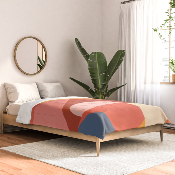 Abstract Geometric Shapes 32 Comforter Gallery Image 2